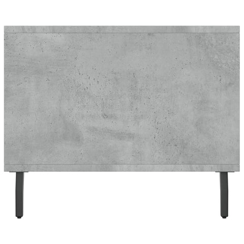 vidaXL Couchtisch Betongrau 90x50x40 cm Holzwerkstoff