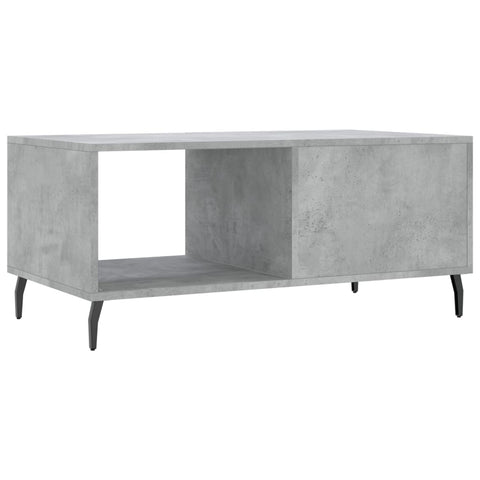 vidaXL Couchtisch Betongrau 90x50x40 cm Holzwerkstoff