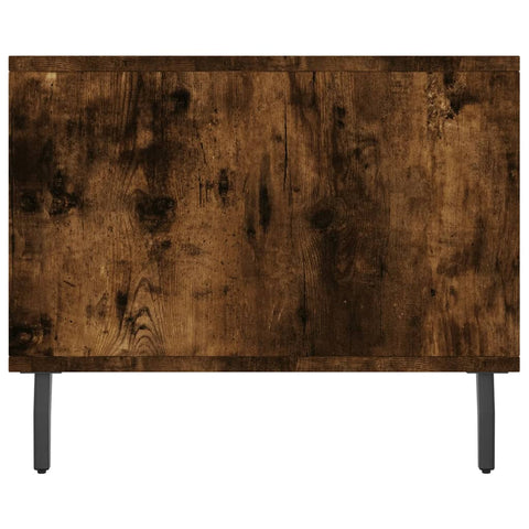 vidaXL Couchtisch Räuchereiche 90x50x40 cm Holzwerkstoff