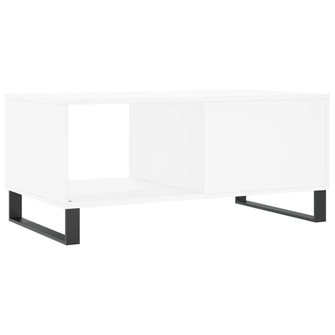 vidaXL Couchtisch Weiß 90x50x40 cm Holzwerkstoff