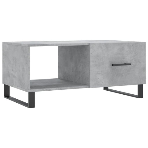 vidaXL Couchtisch Betongrau 90x50x40 cm Holzwerkstoff