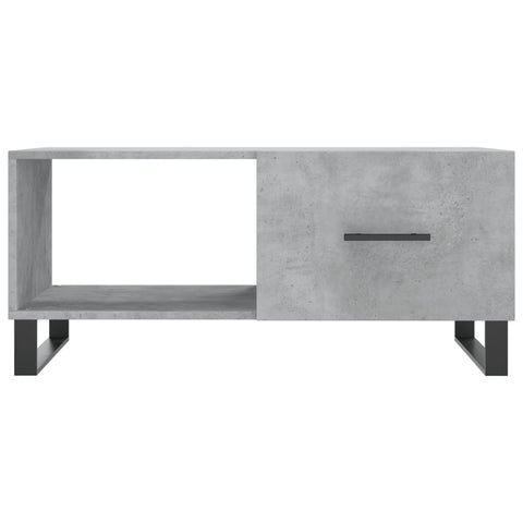 vidaXL Couchtisch Betongrau 90x50x40 cm Holzwerkstoff