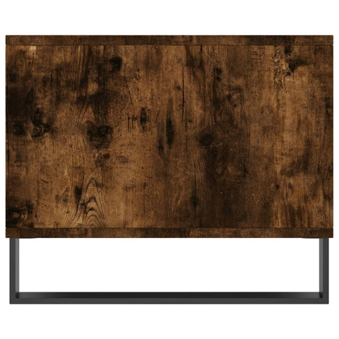 vidaXL Couchtisch Räuchereiche 90x50x40 cm Holzwerkstoff