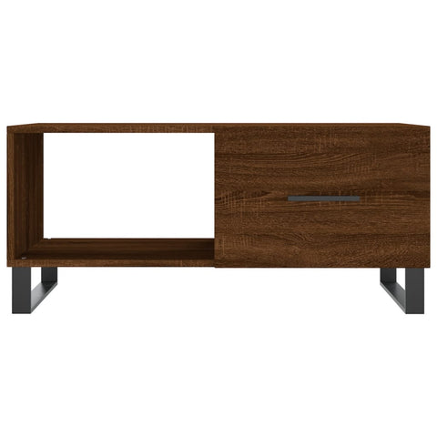 vidaXL Couchtisch Braun Eichen-Optik 90x50x40 cm Holzwerkstoff