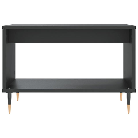 vidaXL Couchtisch Schwarz 60x50x40 cm Holzwerkstoff