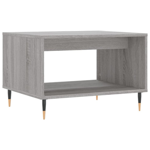 vidaXL Couchtisch Grau Sonoma 60x50x40 cm Holzwerkstoff