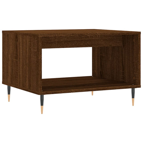 vidaXL Couchtisch Braun Eichen-Optik 60x50x40 cm Holzwerkstoff