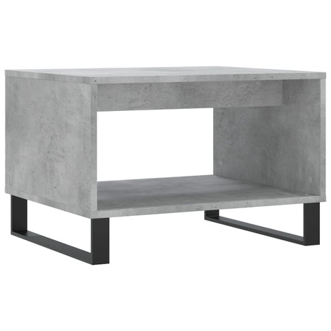 vidaXL Couchtisch Betongrau 60x50x40 cm Holzwerkstoff