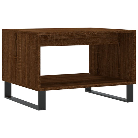 vidaXL Couchtisch Braun Eichen-Optik 60x50x40 cm Holzwerkstoff