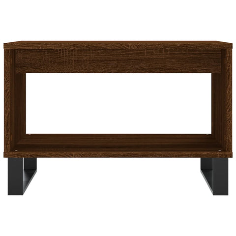 vidaXL Couchtisch Braun Eichen-Optik 60x50x40 cm Holzwerkstoff