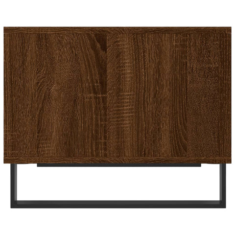 vidaXL Couchtisch Braun Eichen-Optik 60x50x40 cm Holzwerkstoff