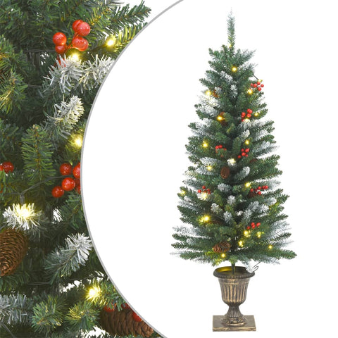 4-tlg. Türschmuck-Set für Weihnachten PVC