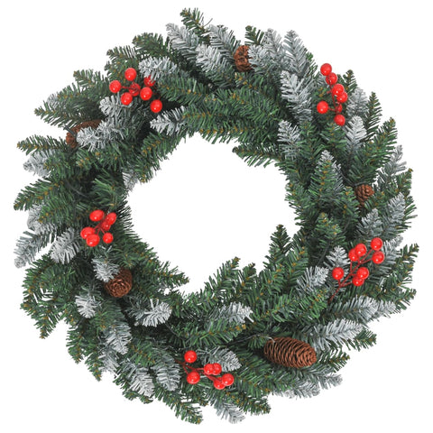 4-tlg. Türschmuck-Set für Weihnachten PVC