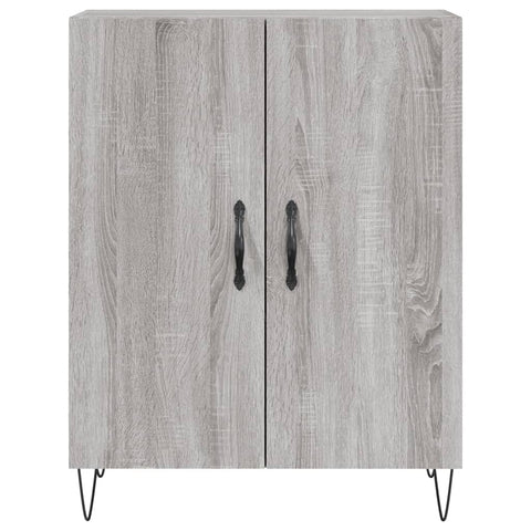 vidaXL Highboard Grau Sonoma 69,5x34x180 cm Holzwerkstoff