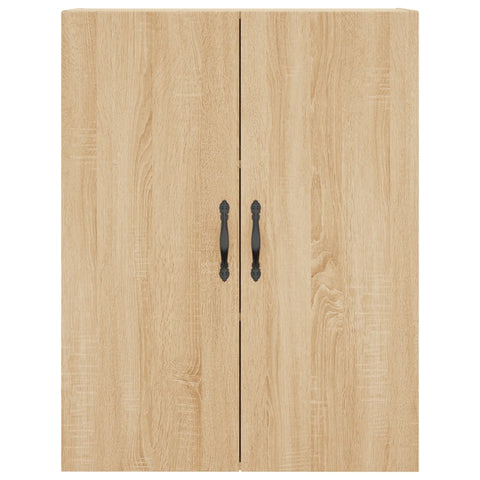 Highboard Sonoma-Eiche 69,5x34x180 cm Holzwerkstoff