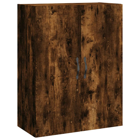 vidaXL Highboard Räuchereiche 69,5x34x180 cm Holzwerkstoff