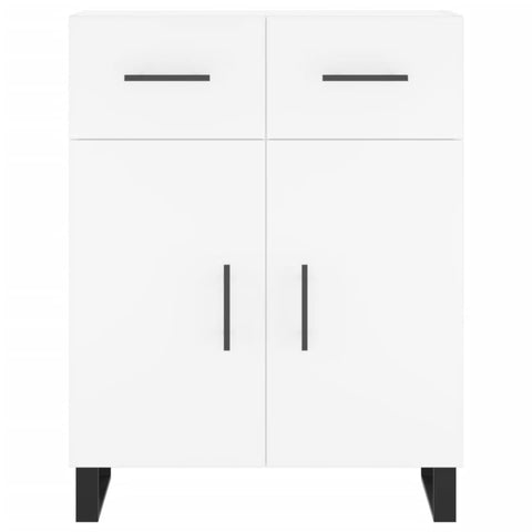 vidaXL Highboard Weiß 69,5x34x180 cm Holzwerkstoff