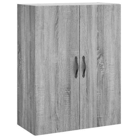 vidaXL Highboard Grau Sonoma 69,5x34x180 cm Holzwerkstoff