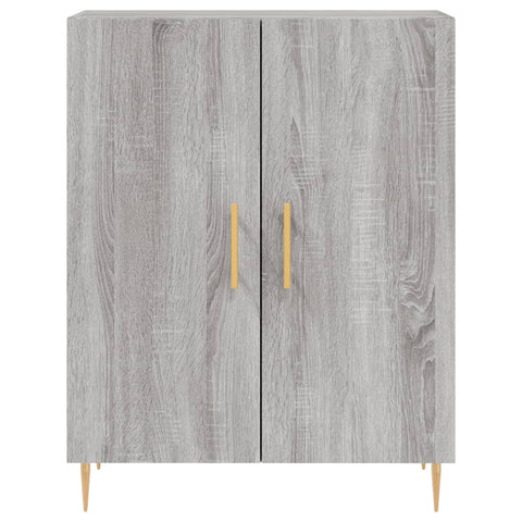 vidaXL Highboard Grau Sonoma 69,5x34x180 cm Holzwerkstoff