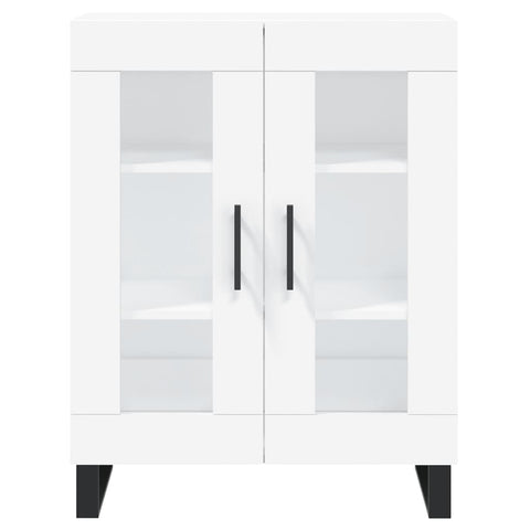 vidaXL Highboard Weiß 69,5x34x180 cm Holzwerkstoff