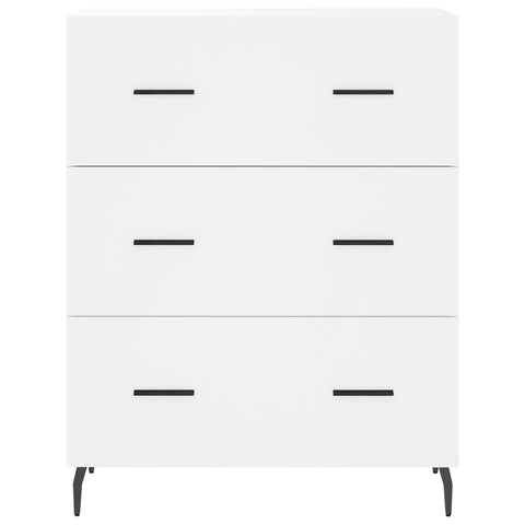 vidaXL Highboard Weiß 69,5x34x180 cm Holzwerkstoff