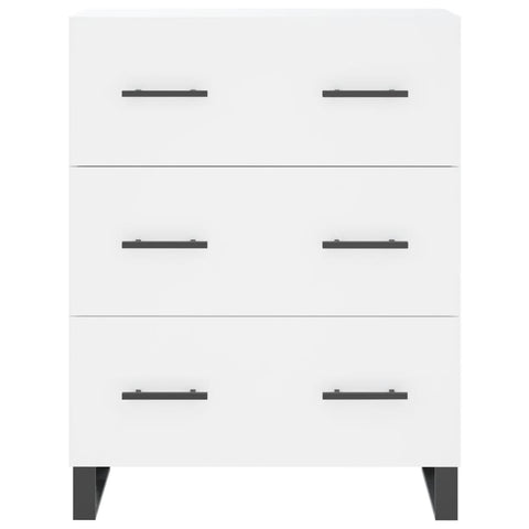 vidaXL Highboard Weiß 69,5x34x180 cm Holzwerkstoff