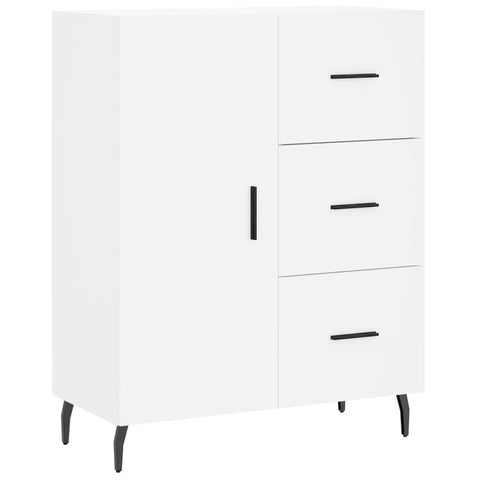 vidaXL Highboard Weiß 69,5x34x180 cm Holzwerkstoff