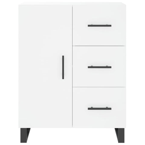 vidaXL Highboard Weiß 69,5x34x180 cm Holzwerkstoff