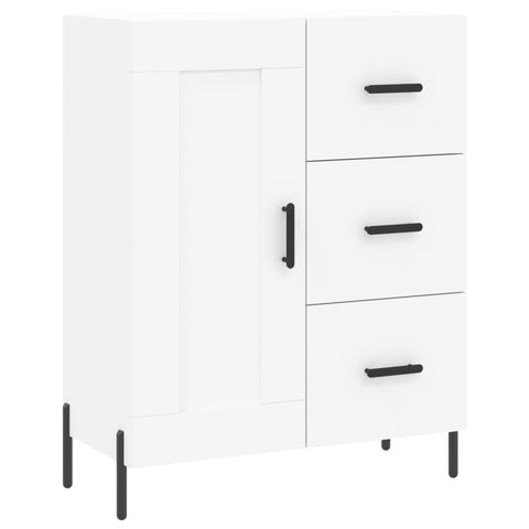 vidaXL Highboard Weiß 69,5x34x180 cm Holzwerkstoff