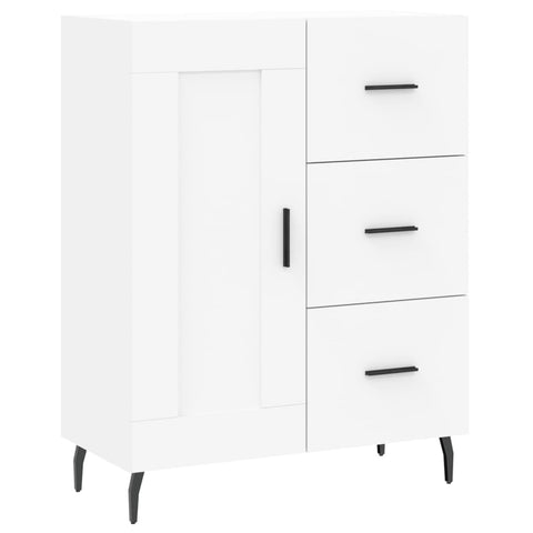 vidaXL Highboard Weiß 69,5x34x180 cm Holzwerkstoff