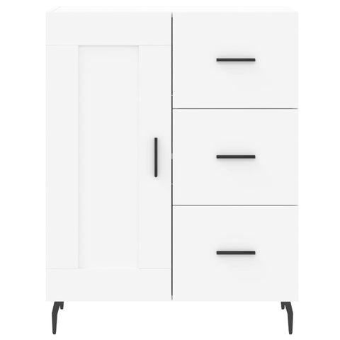 vidaXL Highboard Weiß 69,5x34x180 cm Holzwerkstoff