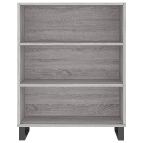 vidaXL Highboard Grau Sonoma 69,5x34x180 cm Holzwerkstoff