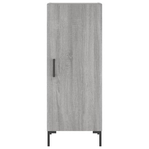 vidaXL Highboard Grau Sonoma 34,5x34x180 cm Holzwerkstoff