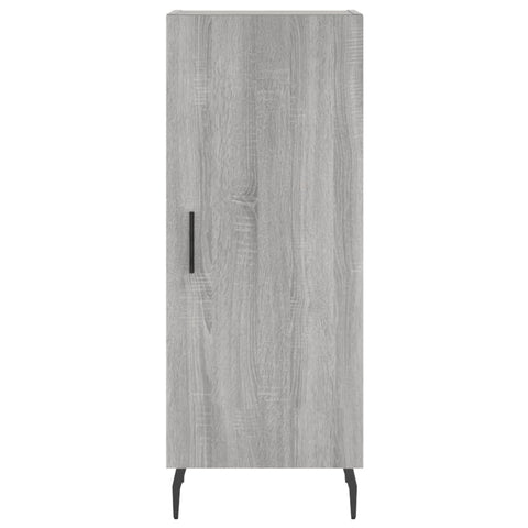 vidaXL Highboard Grau Sonoma 34,5x34x180 cm Holzwerkstoff