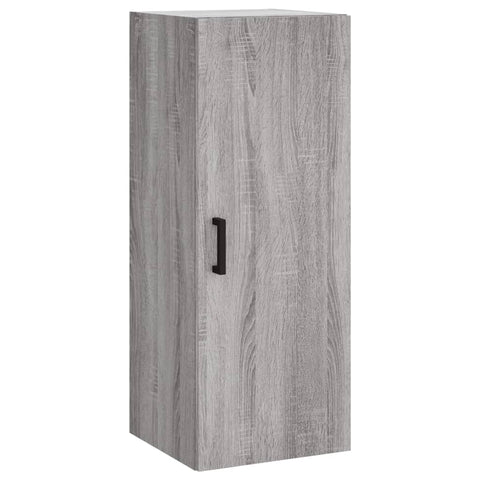 vidaXL Highboard Grau Sonoma 34,5x34x180 cm Holzwerkstoff