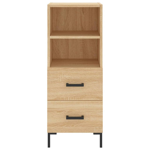 Highboard Sonoma-Eiche 34,5x34x180 cm Holzwerkstoff