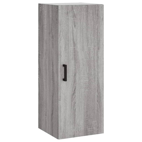 vidaXL Highboard Grau Sonoma 34,5x34x180 cm Holzwerkstoff