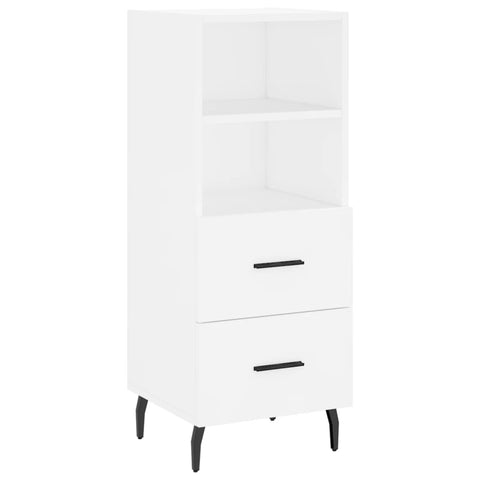 vidaXL Highboard Weiß 34,5x34x180 cm Holzwerkstoff