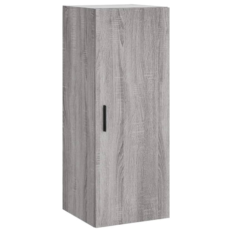 vidaXL Highboard Grau Sonoma 34,5x34x180 cm Holzwerkstoff