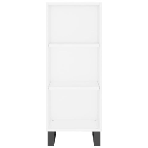 vidaXL Highboard Weiß 34,5x34x180 cm Holzwerkstoff