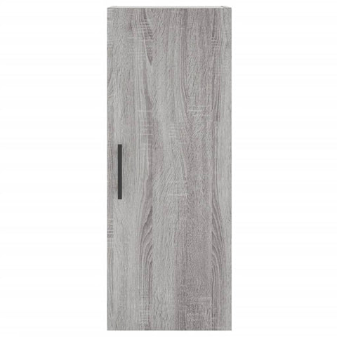 vidaXL Highboard Grau Sonoma 34,5x34x180 cm Holzwerkstoff