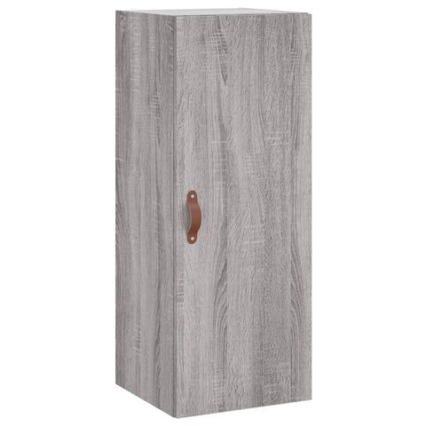 vidaXL Highboard Grau Sonoma 34,5x34x180 cm Holzwerkstoff