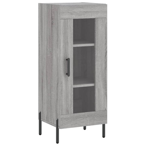 vidaXL Highboard Grau Sonoma 34,5x34x180 cm Holzwerkstoff