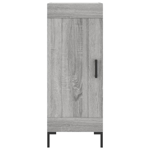 vidaXL Highboard Grau Sonoma 34,5x34x180 cm Holzwerkstoff