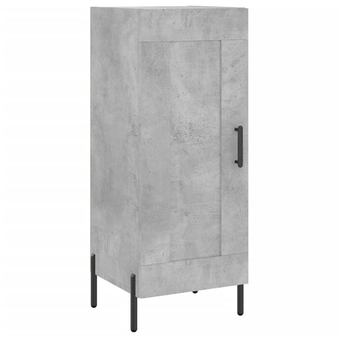 vidaXL Highboard Betongrau 34,5x34x180 cm Holzwerkstoff