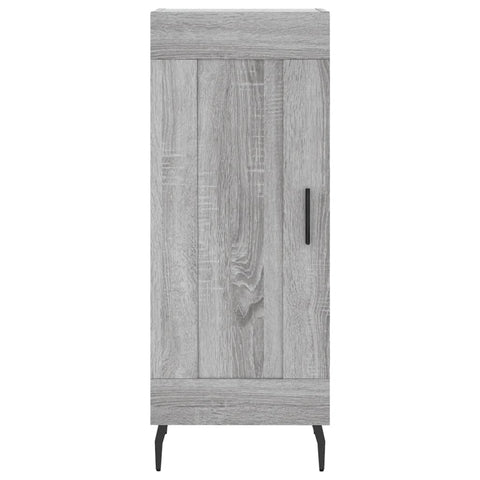 vidaXL Highboard Grau Sonoma 34,5x34x180 cm Holzwerkstoff