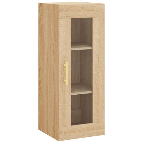 Highboard Sonoma-Eiche 34,5x34x180 cm Holzwerkstoff