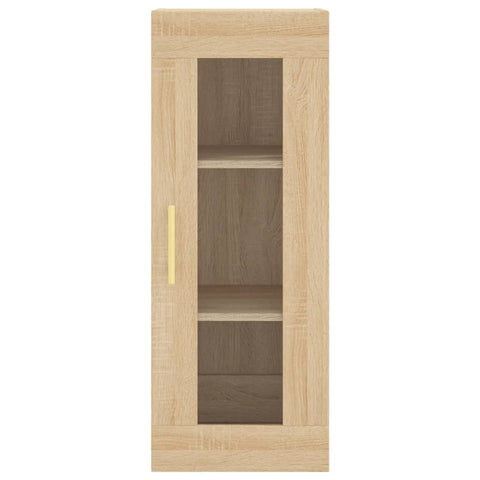 Highboard Sonoma-Eiche 34,5x34x180 cm Holzwerkstoff