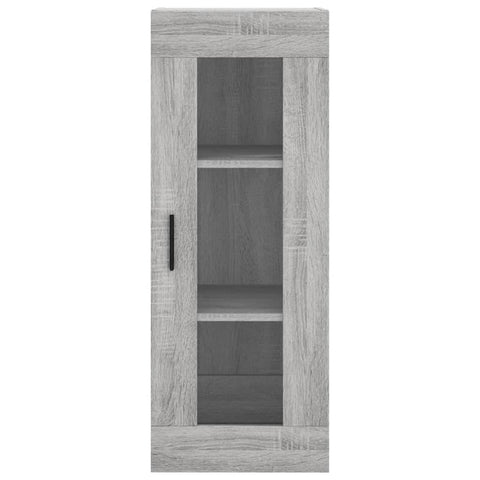 vidaXL Highboard Grau Sonoma 34,5x34x180 cm Holzwerkstoff