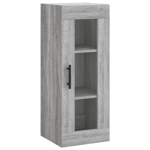 vidaXL Highboard Grau Sonoma 34,5x34x180 cm Holzwerkstoff